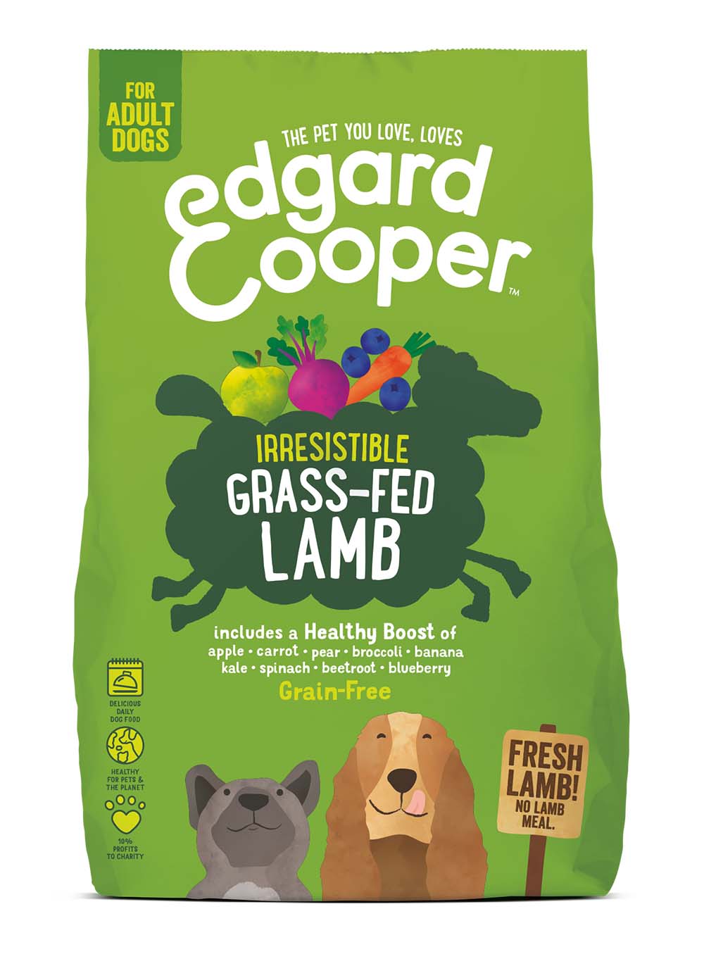 Edgard & Cooper Adult Lam Hond - 700g