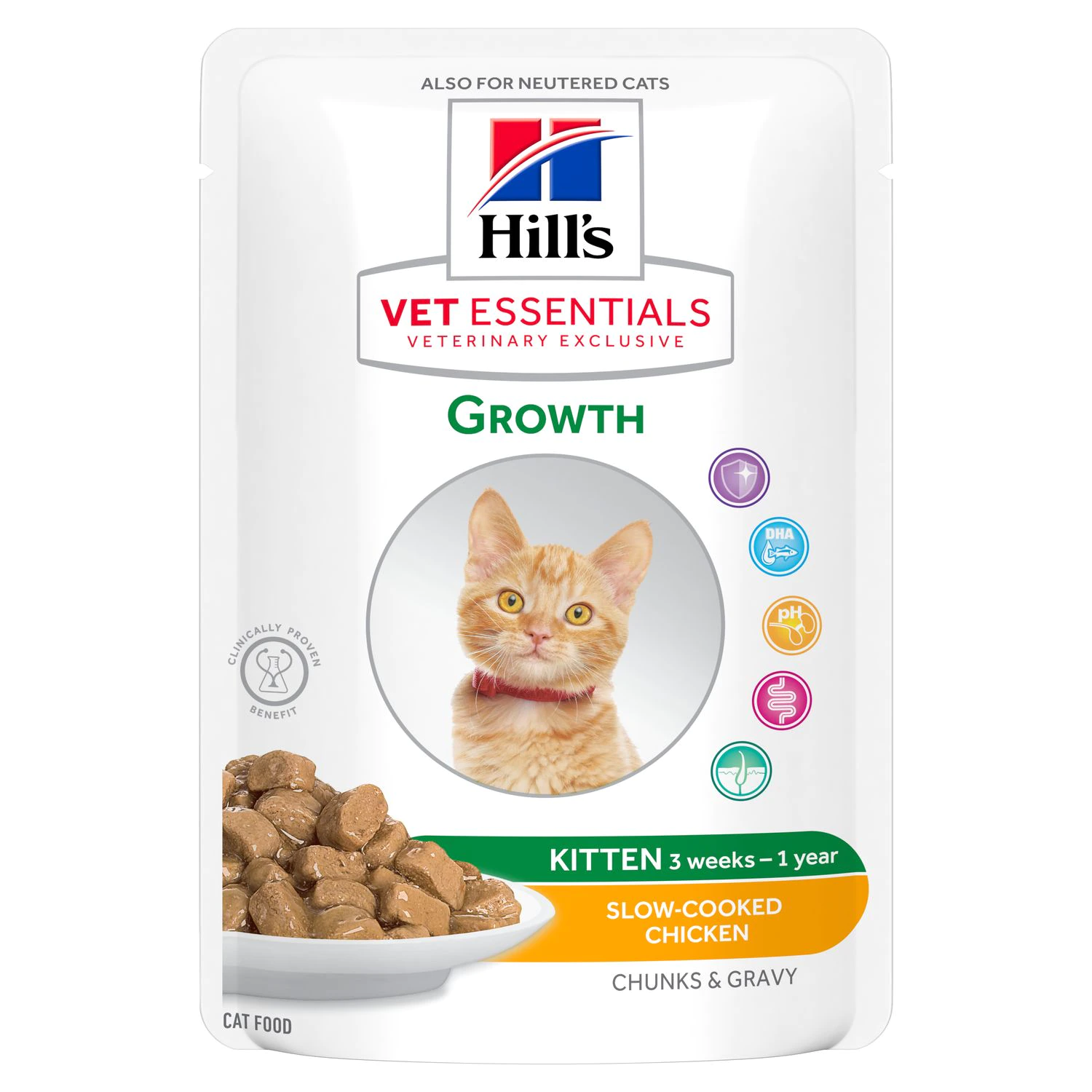 Hill s Vet Essentials Growth Kitten natvoeding