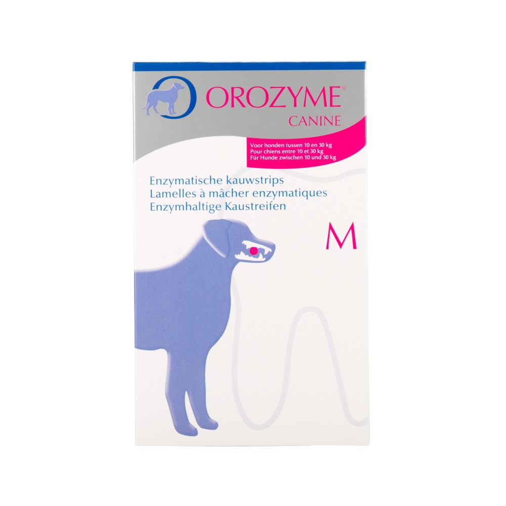 Orozyme Kauwstrips M - 141g