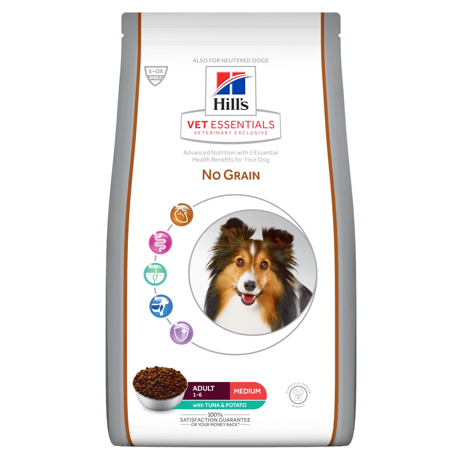 Hill's Vet Essentials No Grain Adult Medium Hond - 2kg