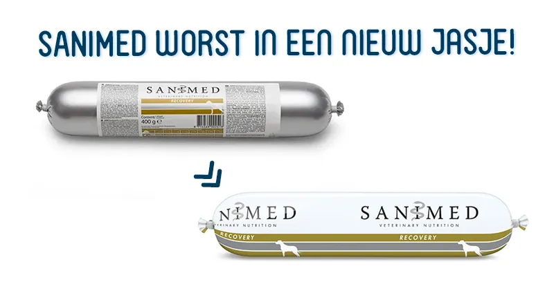 Sanimed Recovery Hond - worst 400g