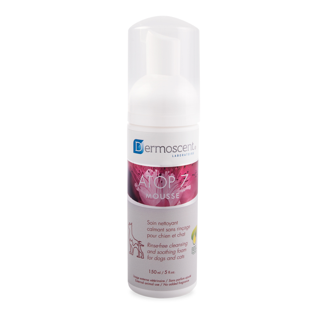 Dermoscent  ATOP 7 Mousse voor hond en kat