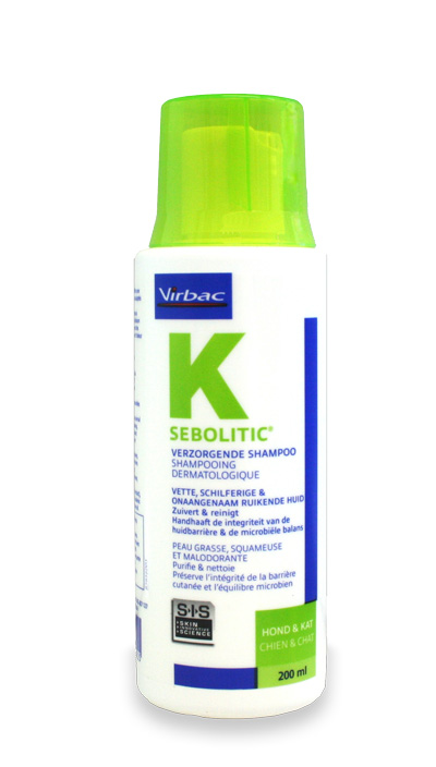 Sebolitic SIS Shampoo - Virbac - 200ml