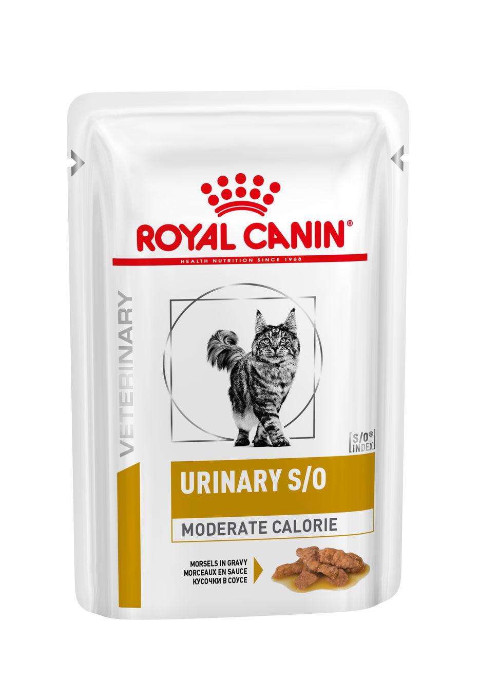 OUTLET - Royal Canin Urinary S/O Moderate Calorie Kat - pouches 12x85g