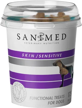 Sanimed Skin/Sensitive Hond - treats 175g