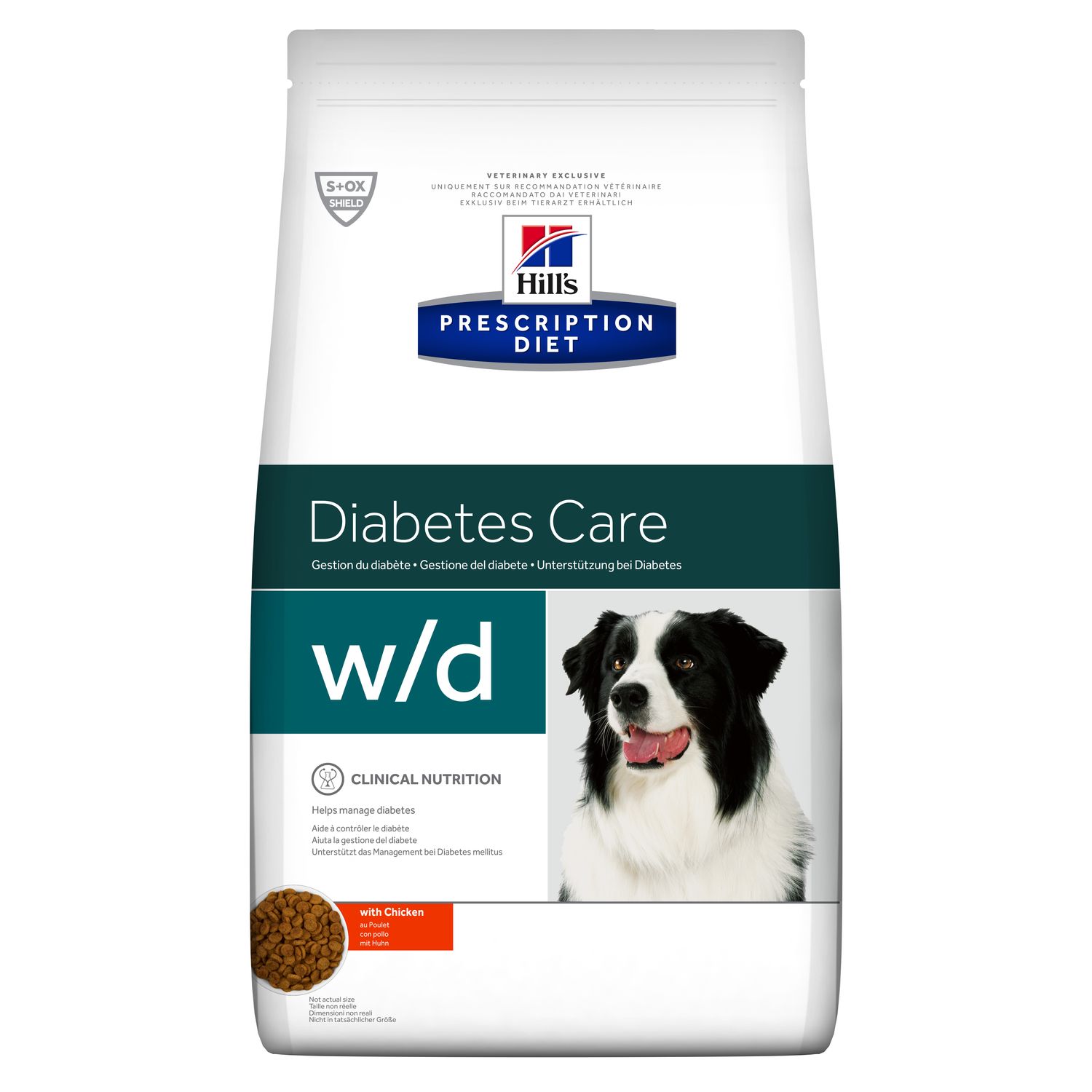 Hill's Prescription Diet Diabetes Care w/d Hond - 4kg