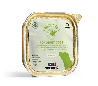 Specific Organic Hond - kuipje 5x150g - vis