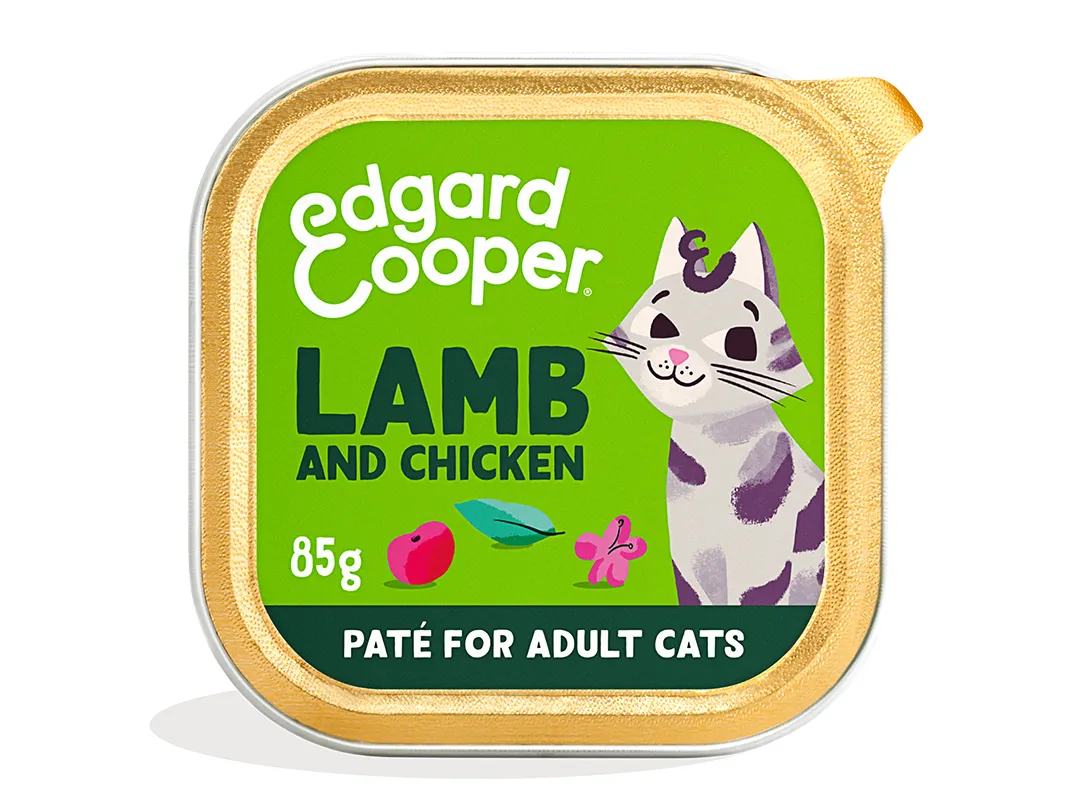 Edgard & Cooper Adult Lam & Kip Kat - kuipje 85g