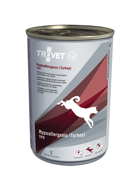 Trovet Hypoallergenic TPD Hond - blik