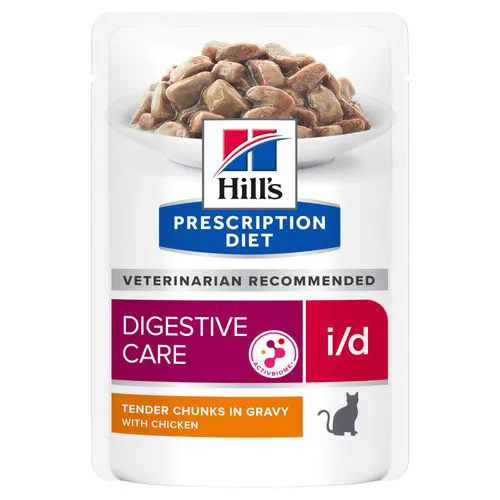 Hill's Prescription Diet Digestive Care i/d Kat - pouches 12x85g - kip