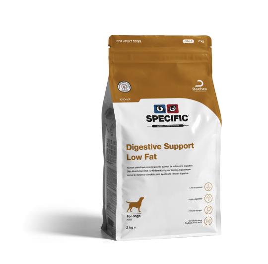 Specific Digestive Support Low Fat CID-LF Hond - 2kg