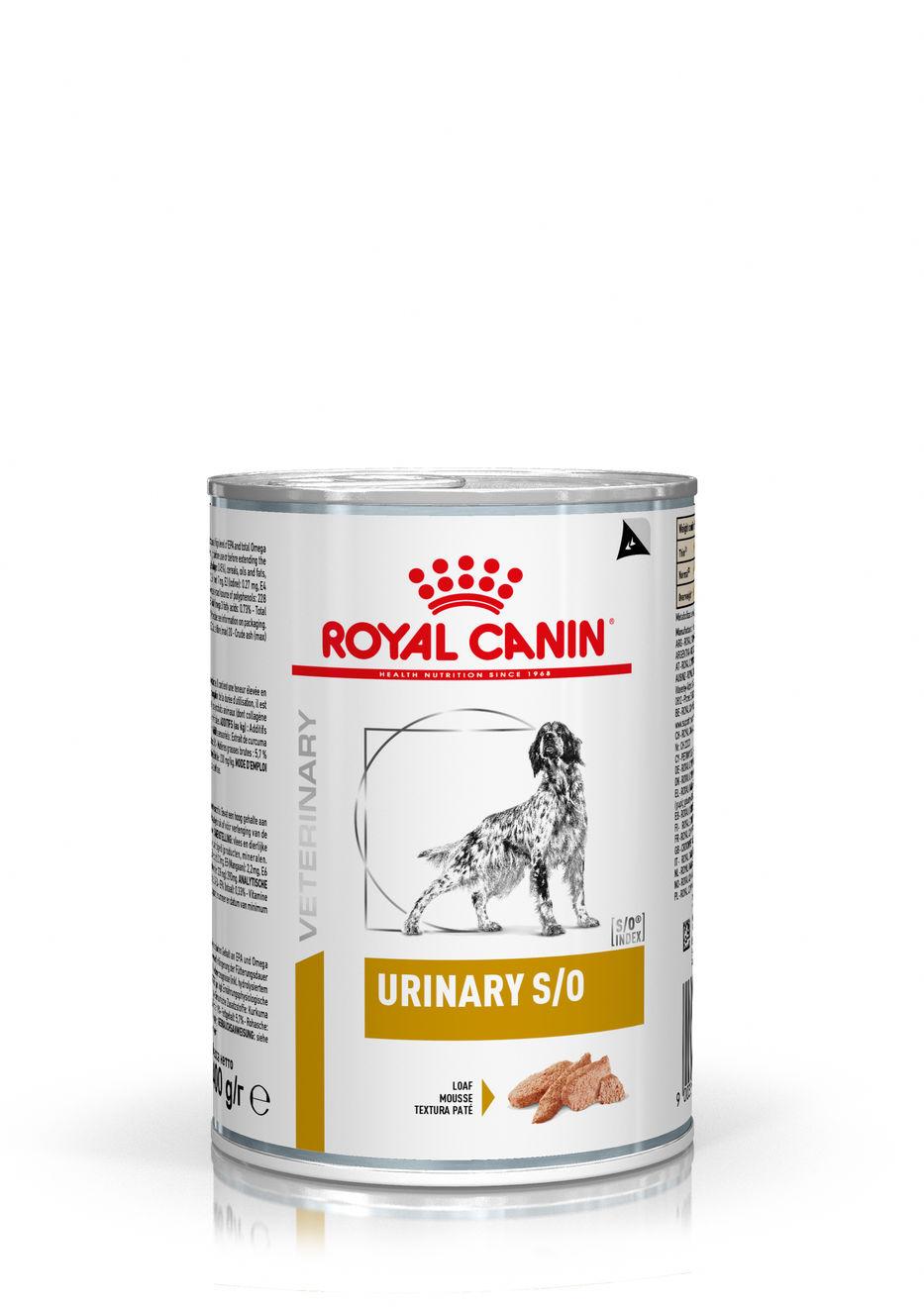 Royal Canin Urinary S/O Hond - blik 12x410g