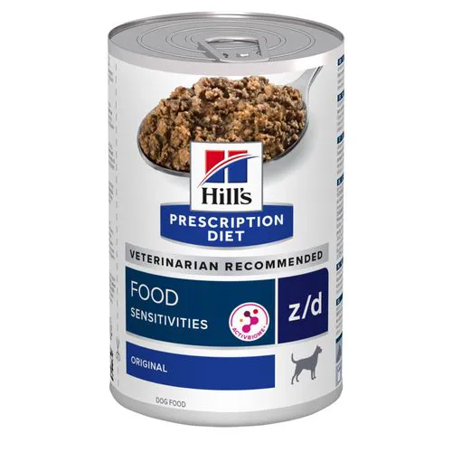 Hill's Prescription Diet Food Sensitivities z/d Hond - blik 12x370g