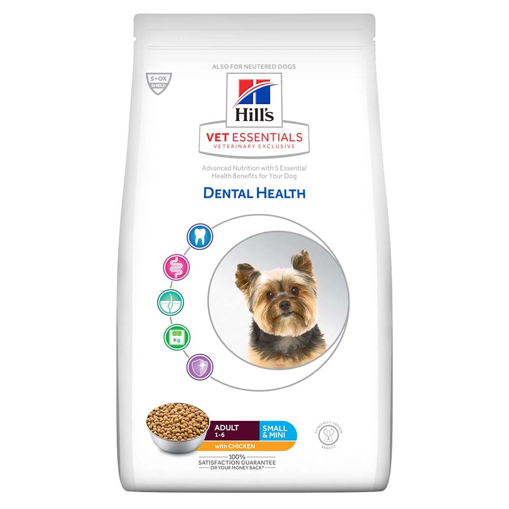 Hill's Vet Essentials Dental Health Adult Small & Mini Hond - 2kg