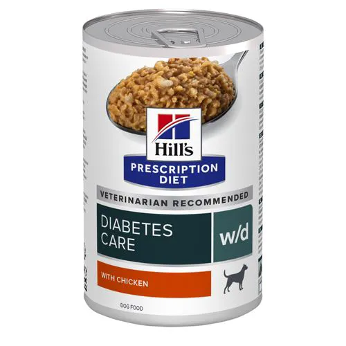 Hill's Prescription Diet Diabetes Care w/d Hond - blik 12x370g