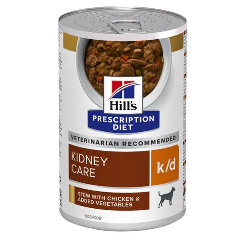 Hill's Prescription Diet Kidney Care k/d Stoofpotje Hond - blik 24x156g