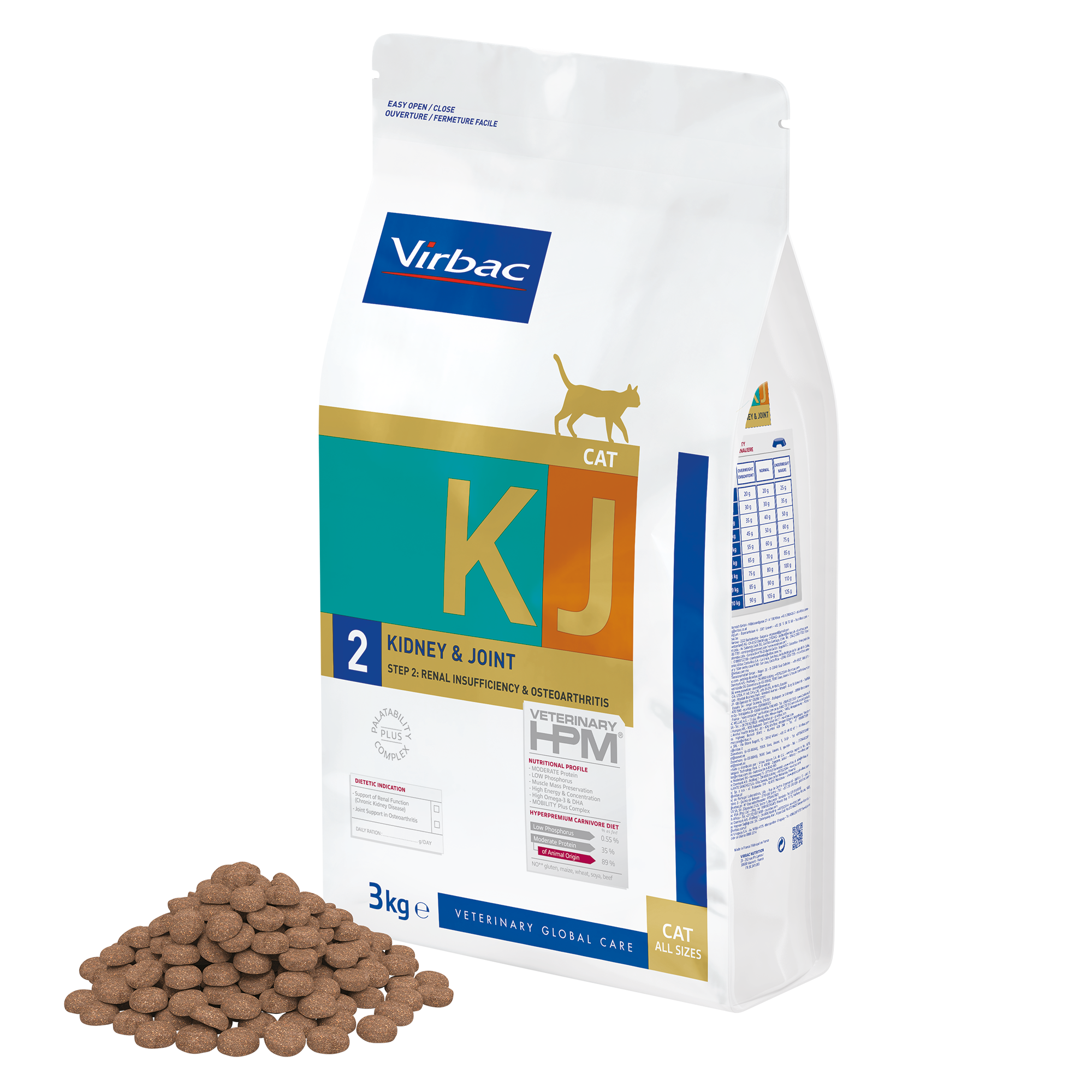 Virbac HPM Kidney & Joint Kat - 1,5kg