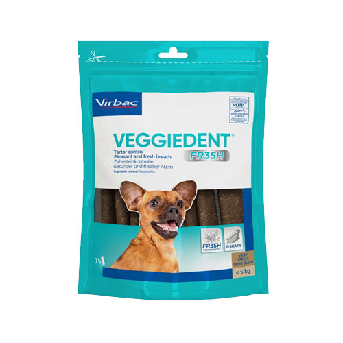 VeggieDent FR3SH kauwstrips - XS 