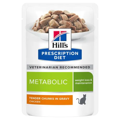 Hill's Prescription Diet Metabolic Kat - pouches 12x85g
