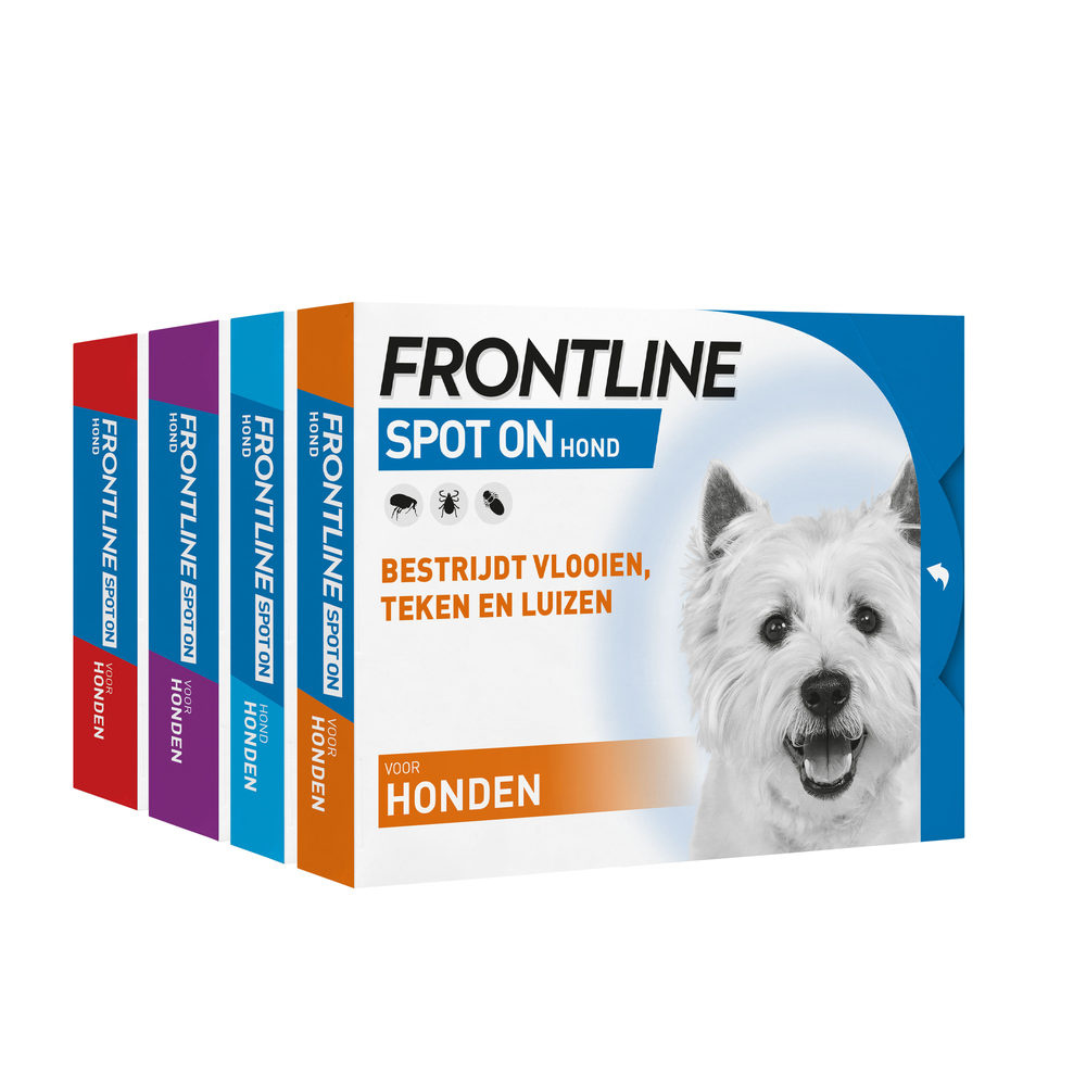 Frontline Spot On Hond - 40 tot 60 kg - 6 pipetten