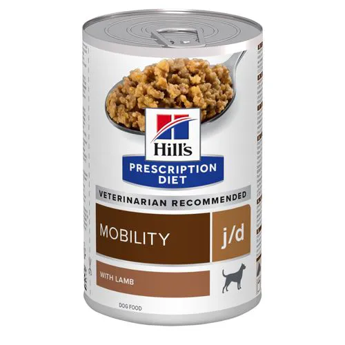 Hill's Prescription Diet Mobility j/d Hond - blik 12x370g