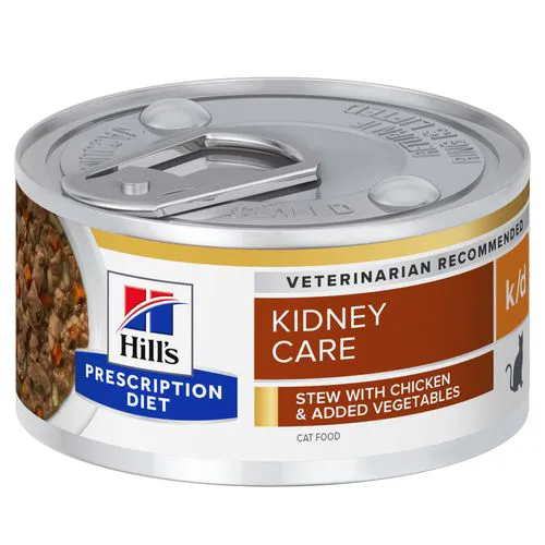 Hill's Prescription Diet Kidney Care k/d Stoofpotje Kat - blik 24x82g