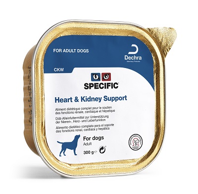 Specific Heart & Kidney Support CKW Hond - kuipje 6x300g