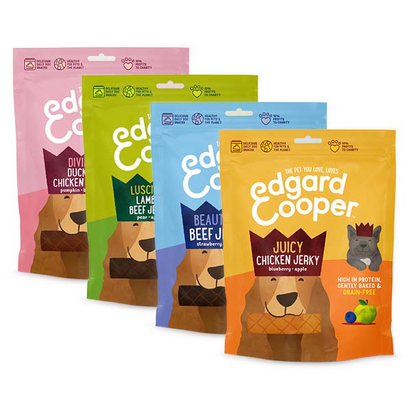 Edgard & Cooper Hond - Jerky 150g - kip