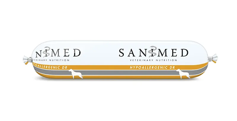 Sanimed Hypoallergenic DR Hond - worst 400g