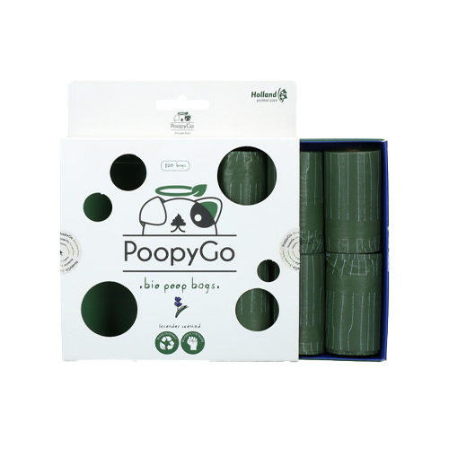 PoopyGo Eco Friendly Poepzakjes - 8 rollen (8 x 15 zakjes)