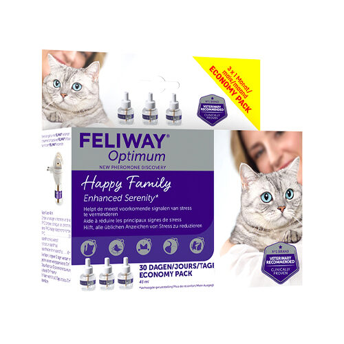 Feliway Optimum Navulling - 3x48ml