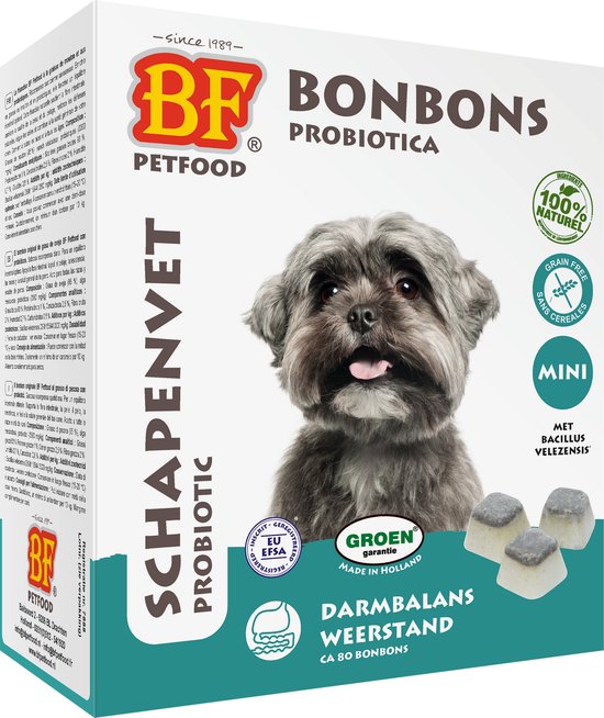 BF Petfood Schapenvet Probiotica Hond Mini