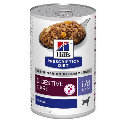 Hill's Prescription Diet Digestive Care i/d Low Fat Hond - blik 12x360g