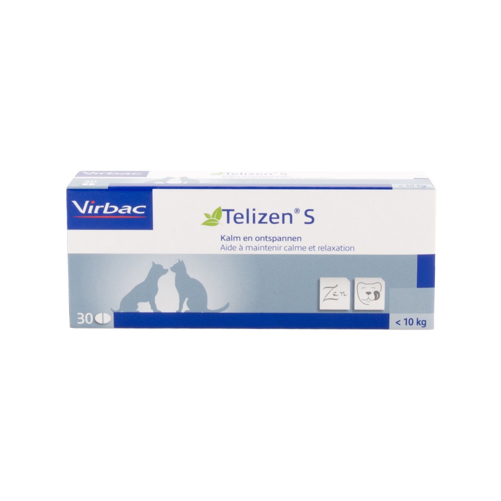 Virbac Telizen - 0 tot 10 kg - 30 tabletten