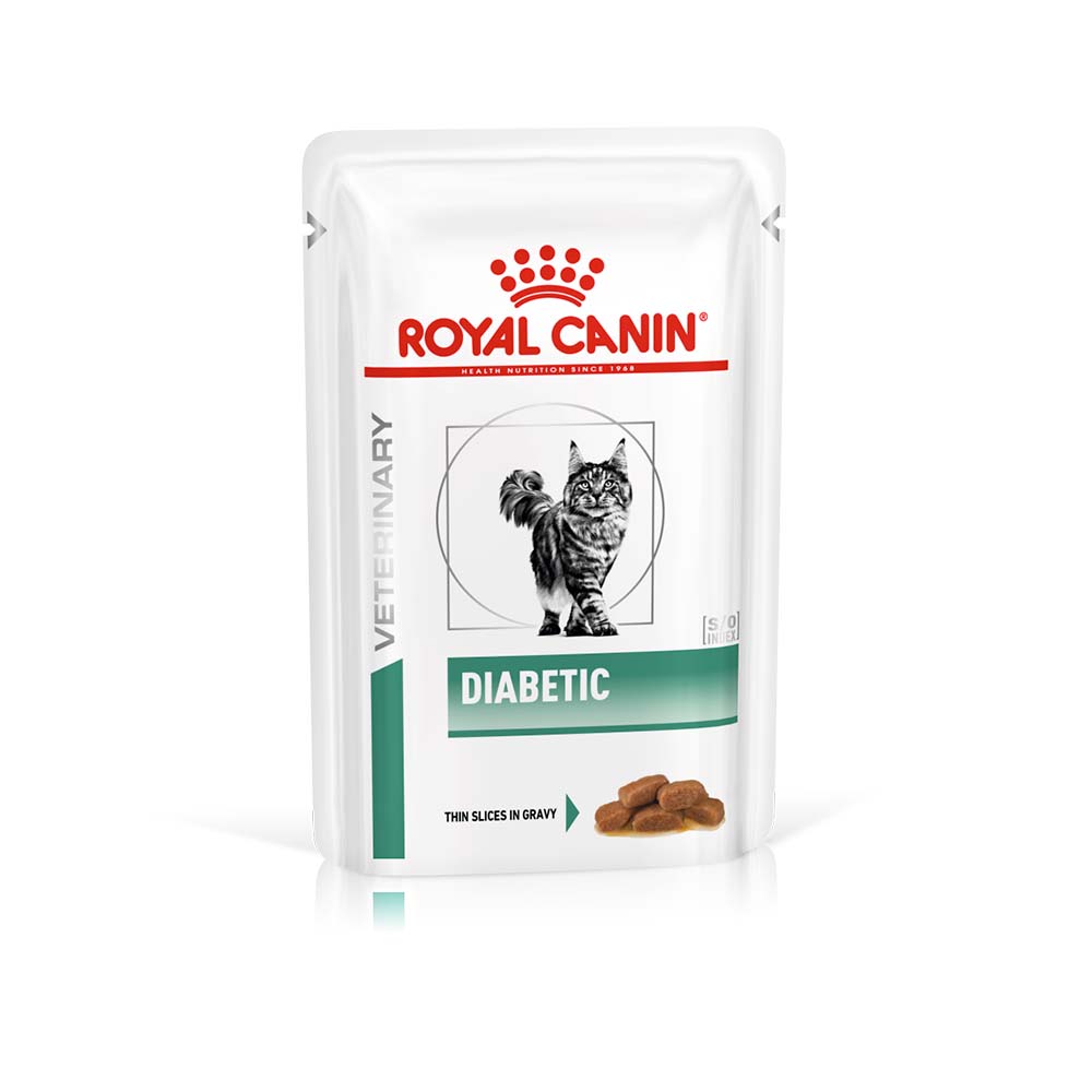 Royal Canin Diabetic Kat - pouches 12x85g