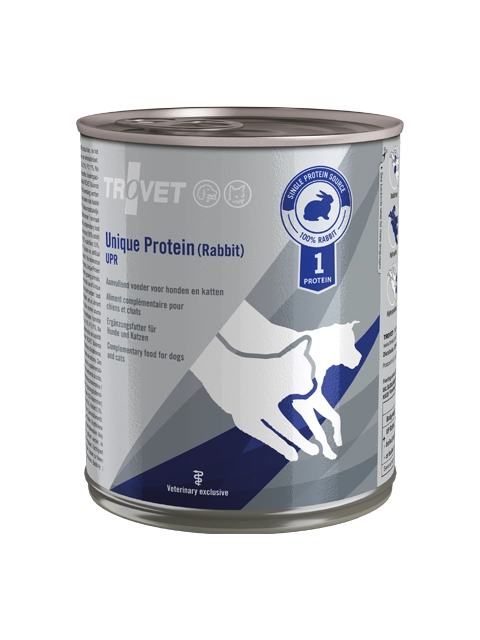 OUTLET - Trovet Unique Protein UPR Hond/Kat - blik 6x800g