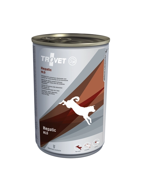 Trovet Hepatic HLD Hond - blik 6x400g