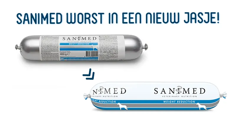 Sanimed Weight Reduction Hond - worst 400g