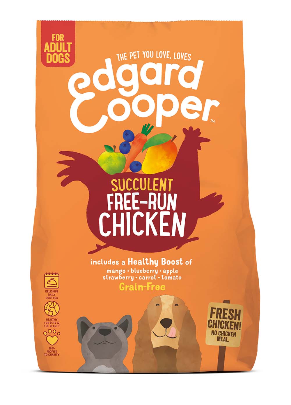 Edgard & Cooper Adult Kip Hond - 2,5kg