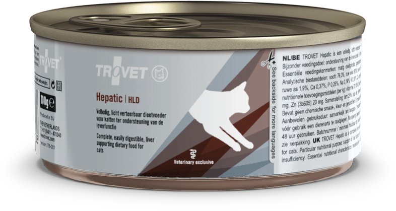 Trovet Hepatic HLD Kat - blik 6x100g