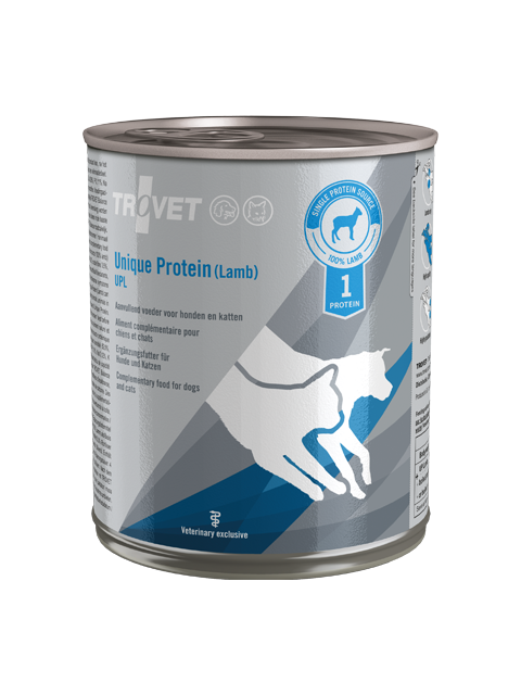 Trovet Unique Protein UPL Hond/Kat - blik 6x800g