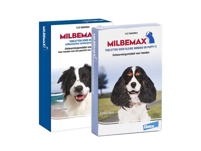 Milbemax - Kleine Hond - 2 tabletten