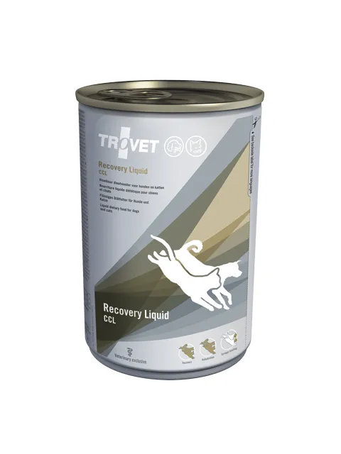 Trovet Recovery Liquid CCL Hond/Kat - blik 190g