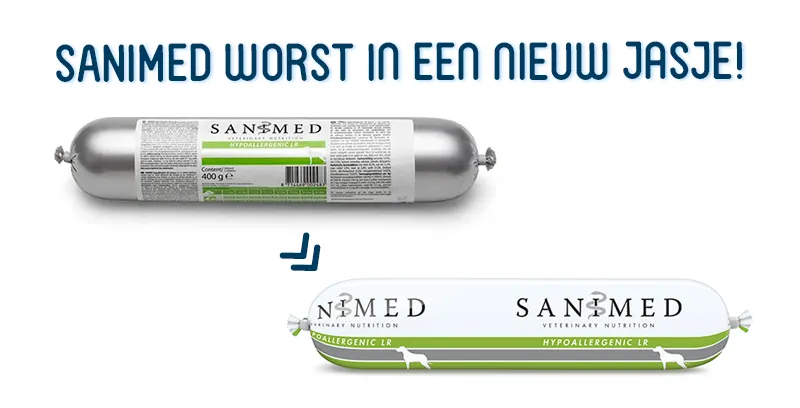 Sanimed Hypoallergenic LR Hond - worst 400g