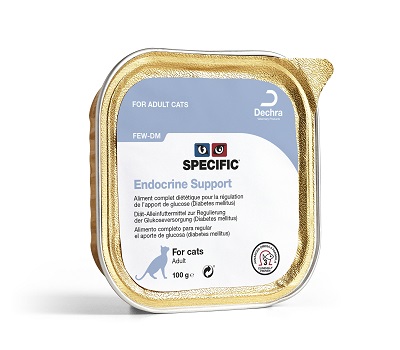 Specific Endocrine support FEW-DM Kat - kuipje 7x100g