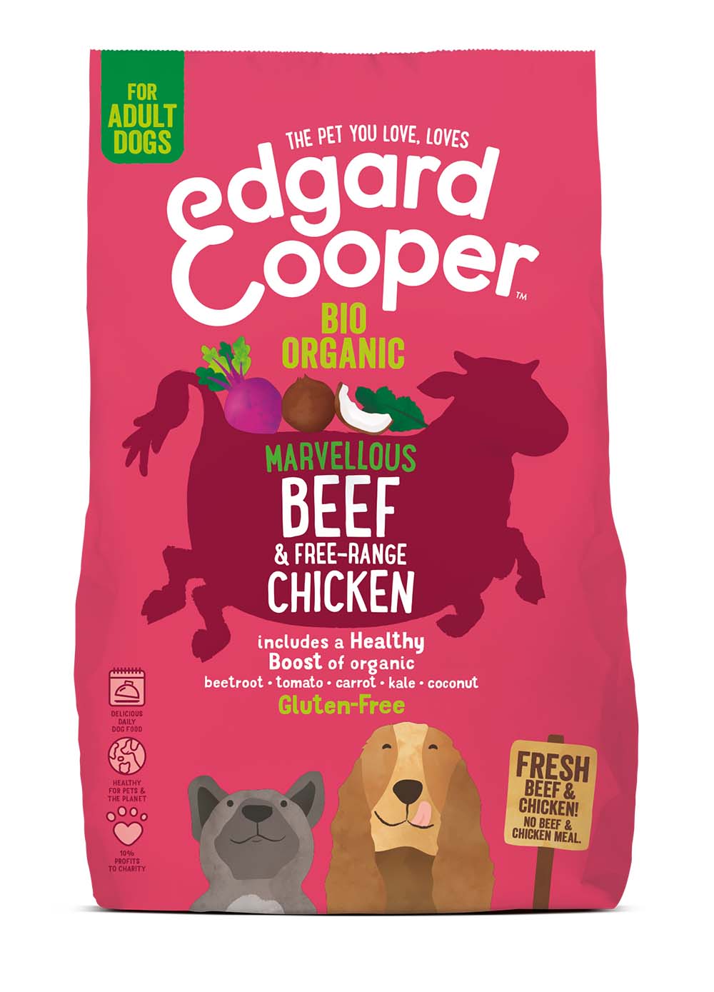 Edgard & Cooper Rund & Kip Hond - 2,5kg