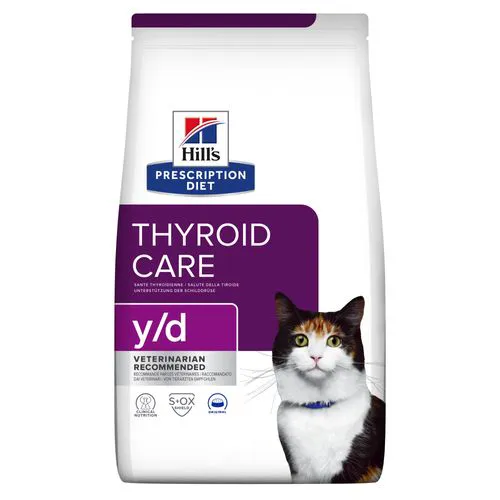 Hill's Prescription Diet Thyroid Care y/d Kat - 1,5kg