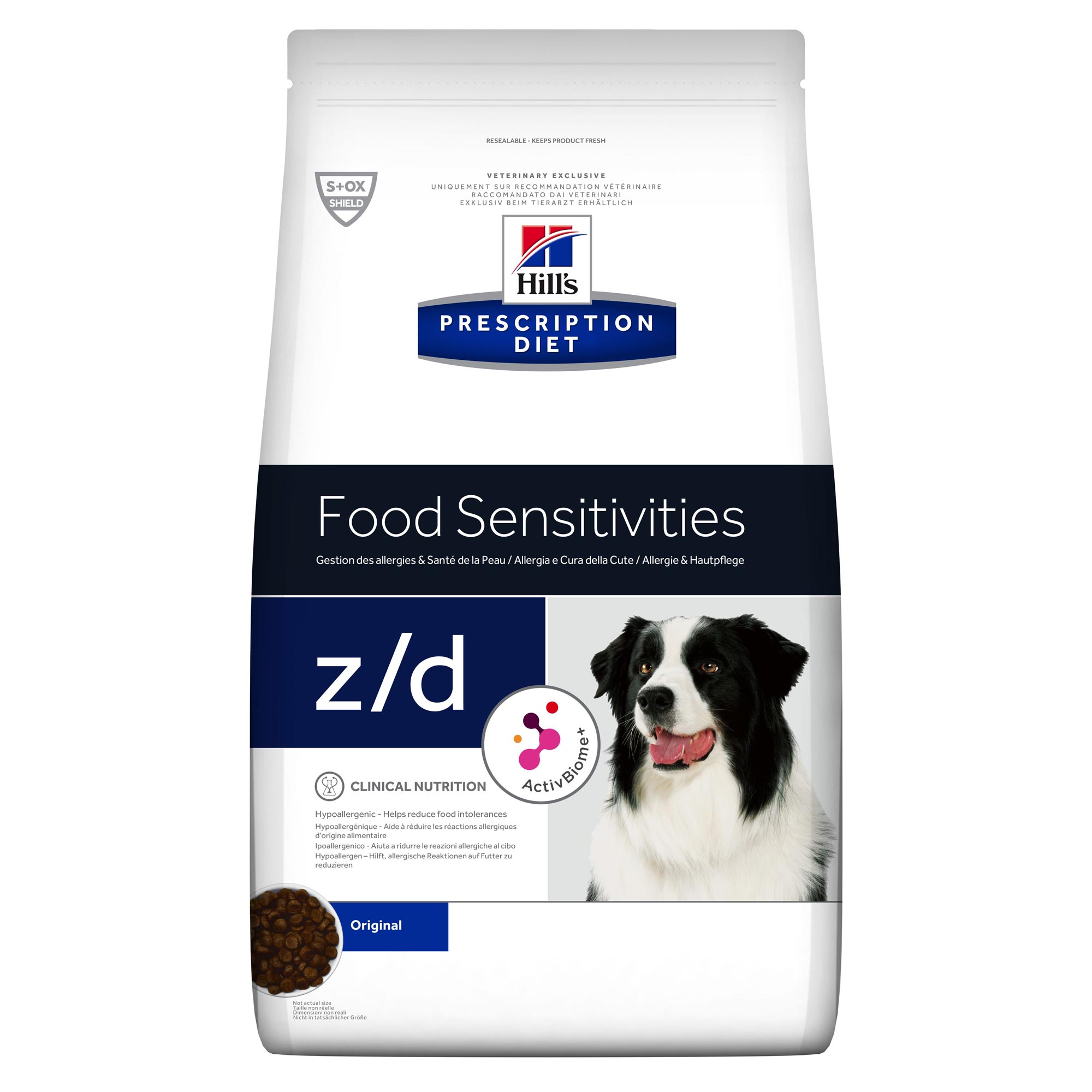 Hill's hond Food Sensitivities | z/d