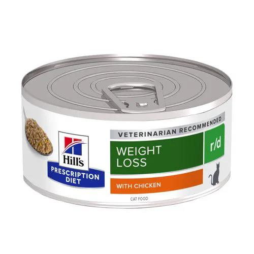 Hill's Prescription Diet Weight Loss r/d Kat - blik 24x156g