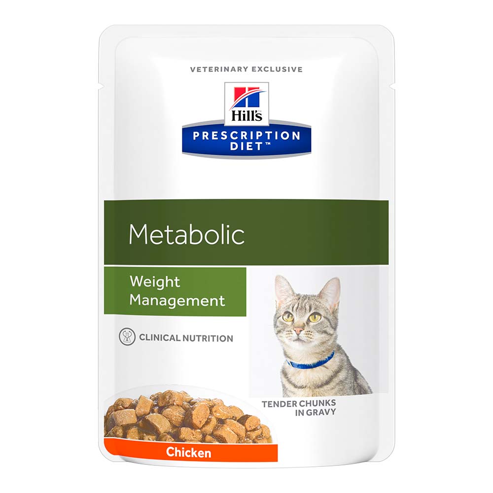 Hill's Prescription Diet Metabolic Kat - pouches 12x85g
